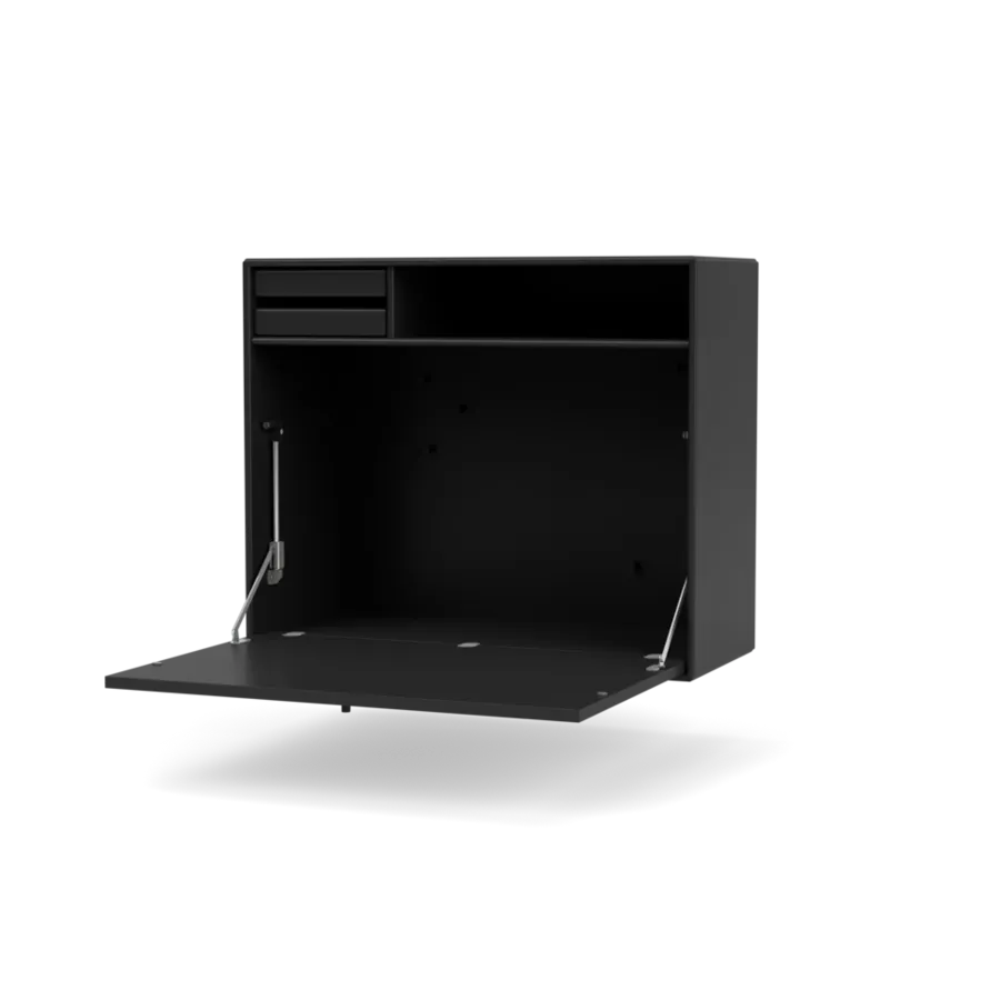 Studio Sekretær Med Opslagstavle fra Montana - Black - Jacobsen Plus