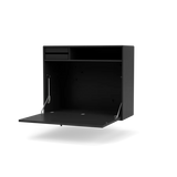 Studio Sekretær Med Opslagstavle fra Montana - Black - Jacobsen Plus