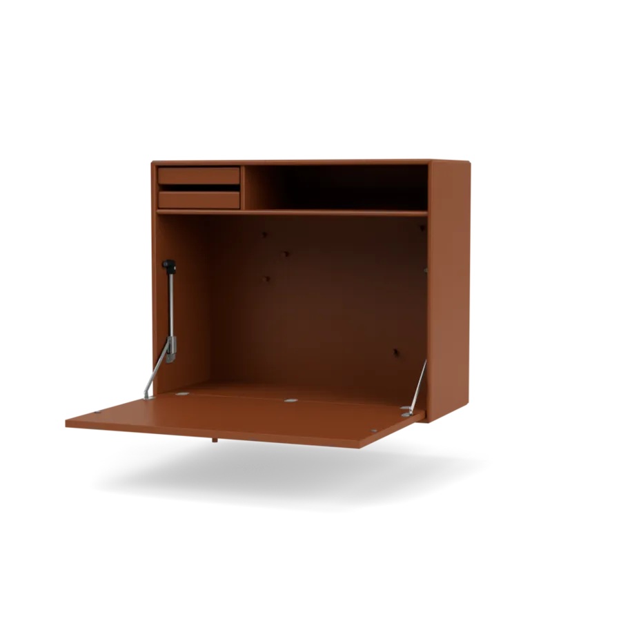 Studio Sekretær Med Opslagstavle fra Montana - Hazelnut - Jacobsen Plus
