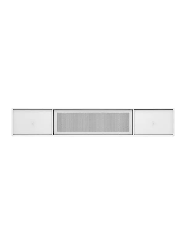 TV & Sound modul Octave II, VI18 medium, inkl. ophæng fra Montana - New white - Jacobsen Plus