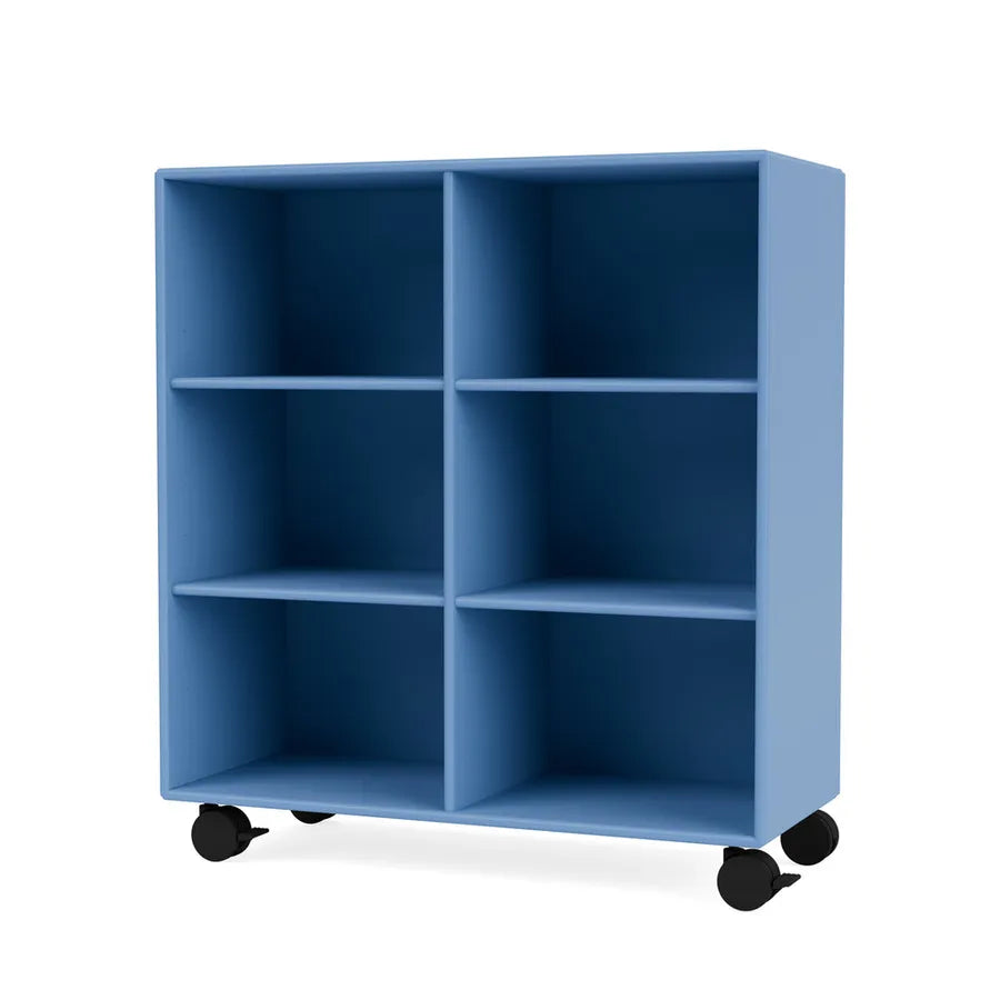 1113 reol inkl. hjul fra Montana