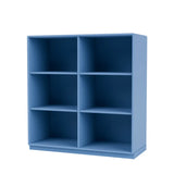 1113 reol inkl. sokkel fra Montana - Azure / Sokkel 3 cm - Jacobsen Plus