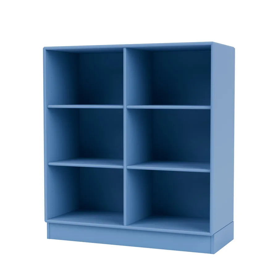 1113 reol inkl. sokkel fra Montana - Azure / Sokkel 7 cm - Jacobsen Plus
