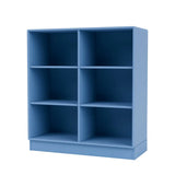 1113 reol inkl. sokkel fra Montana - Azure / Sokkel 7 cm - Jacobsen Plus