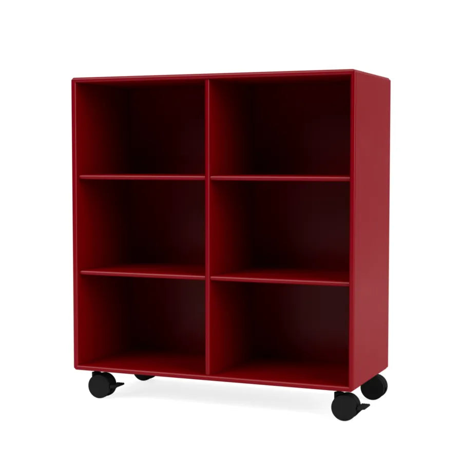 1113 reol inkl. hjul fra Montana