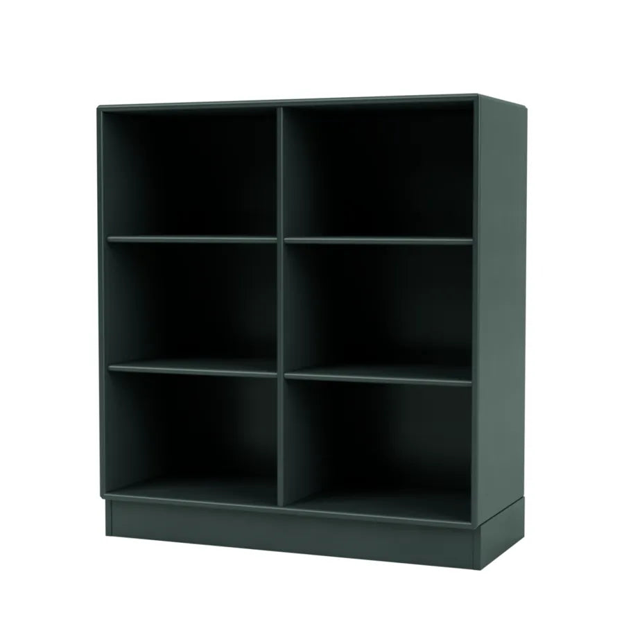 1113 reol inkl. sokkel fra Montana - Black Jade / Sokkel 7 cm - Jacobsen Plus