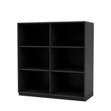 1113 reol inkl. sokkel fra Montana - Black / Sokkel 3 cm - Jacobsen Plus