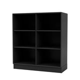 1113 reol inkl. sokkel fra Montana - Black / Sokkel 7 cm - Jacobsen Plus