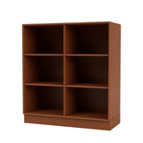 1113 reol inkl. sokkel fra Montana - Hazelnut / Sokkel 7 cm - Jacobsen Plus