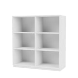 1113 reol inkl. sokkel fra Montana - New white / Sokkel 3 cm - Jacobsen Plus