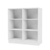 1113 reol inkl. sokkel fra Montana - New white / Sokkel 7 cm - Jacobsen Plus