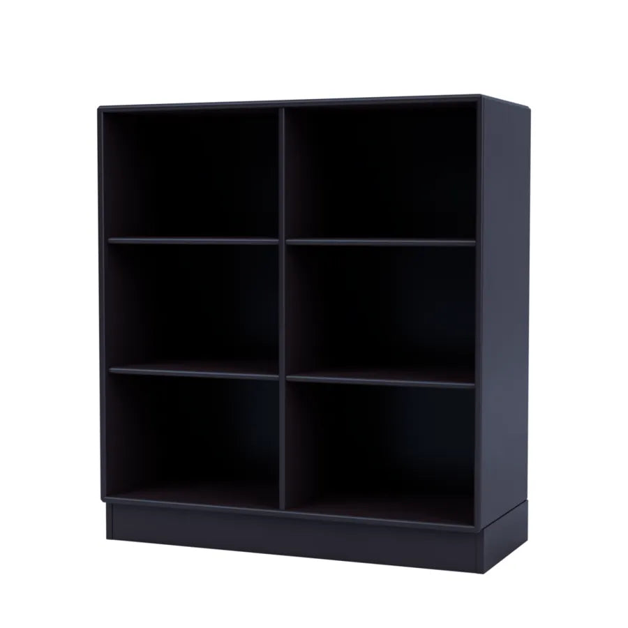1113 reol inkl. sokkel fra Montana - Shadow / Sokkel 7 cm - Jacobsen Plus