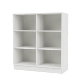1113 reol inkl. sokkel fra Montana - White / Sokkel 7 cm - Jacobsen Plus