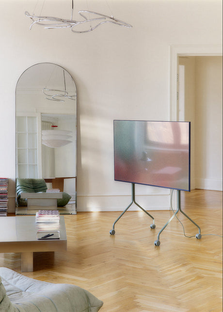 Pedestal - Moon Tall TV-stander - Charcoal - Jacobsen Plus