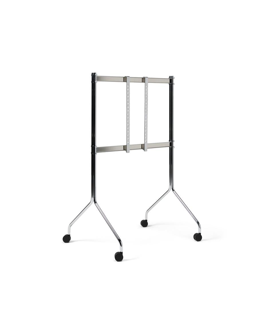Pedestal - Moon Tall TV-stander - Chrome - Jacobsen Plus