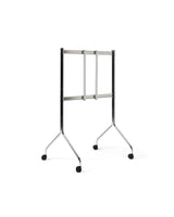 Pedestal - Moon Tall TV-stander - Chrome - Jacobsen Plus