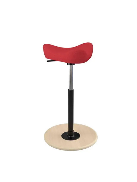 Move Stol, Compact fra Variér - Revive / Red REV634 / Natural ash - Jacobsen Plus