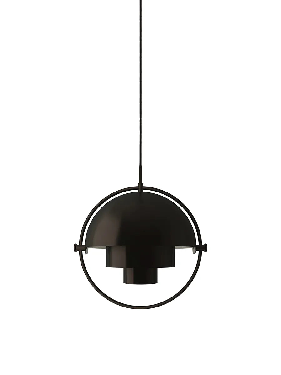 Multi-Lite pendel, Small fra GUBI - Black Brass - Black Brass - Jacobsen Plus