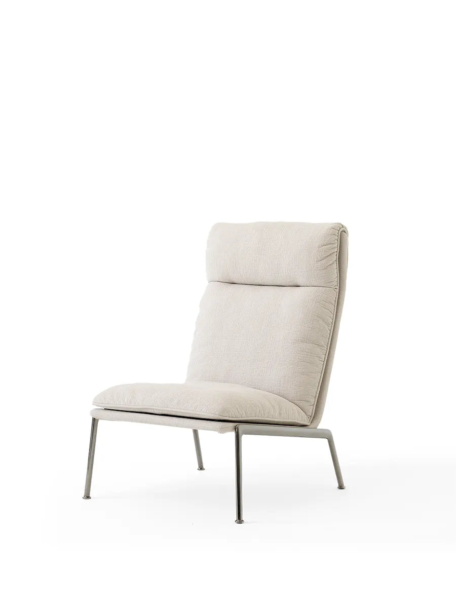 Muno LN16 Lounge Chair fra &Tradition - Cifrado 0221 / Dark Chrome - Jacobsen Plus