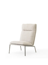 Muno LN16 Lounge Chair fra &Tradition - Cifrado 0221 / Dark Chrome - Jacobsen Plus