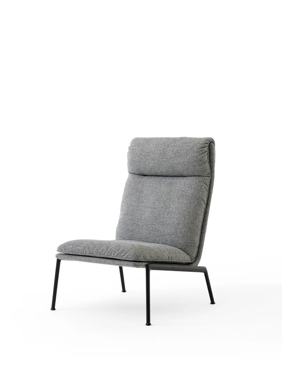 Muno LN16 Lounge Chair fra &Tradition - Hallingdal 0126 / Warm Black - Jacobsen Plus