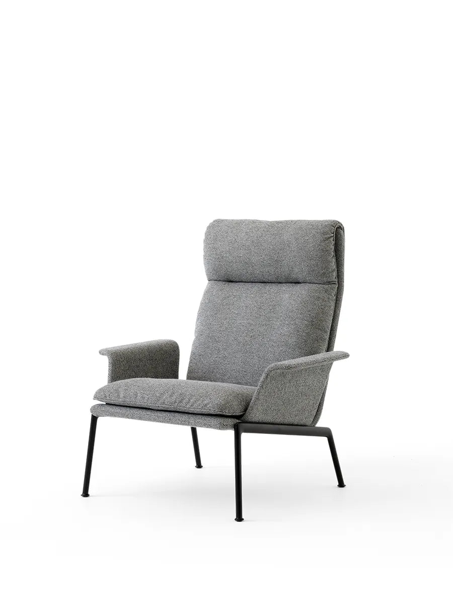 Muno LN17 Lounge Chair fra &Tradition - Hallingdal 0126 / Warm Black - Jacobsen Plus