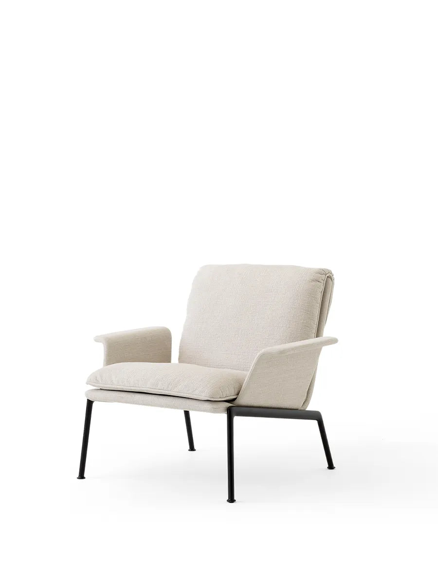 Muno LN19 Lounge Chair fra &Tradition - Cifrado 0221 / Warm Black - Jacobsen Plus