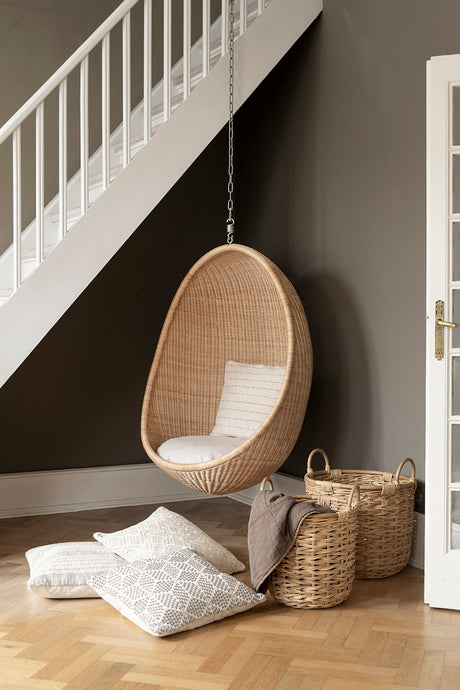 Hanging Egg inkl. kæde fra Sika-design - A622 Crumble - Beige - Jacobsen Plus
