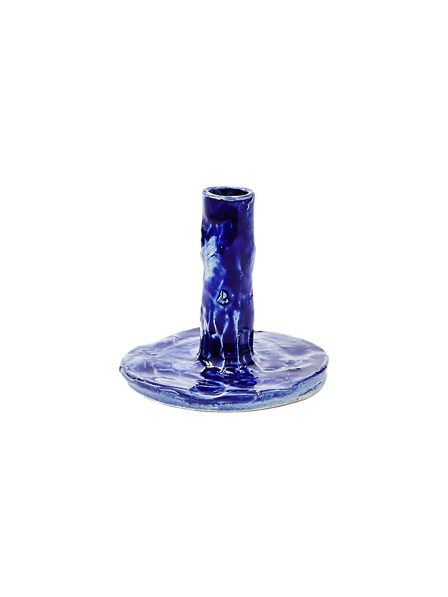Studio Candlestick, dark blue fra NIKO JUNE - 4 - Jacobsen Plus