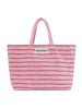 Naram Weekend bag - Baby pink & Ski patrol fra Bongusta