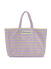 Naram Weekend bag - Lilac & Neon yellow fra Bongusta