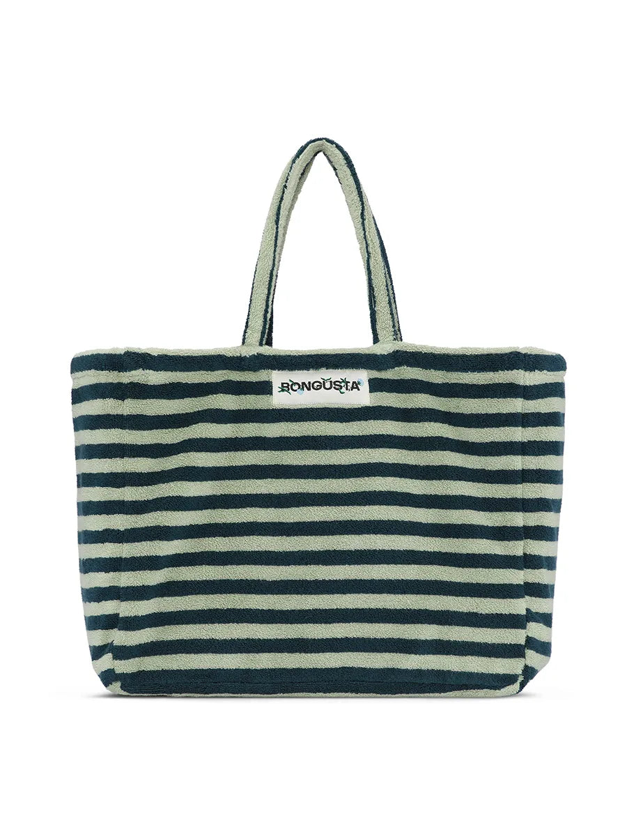 Naram Weekend bag - Sea foam & Deep teal fra Bongusta