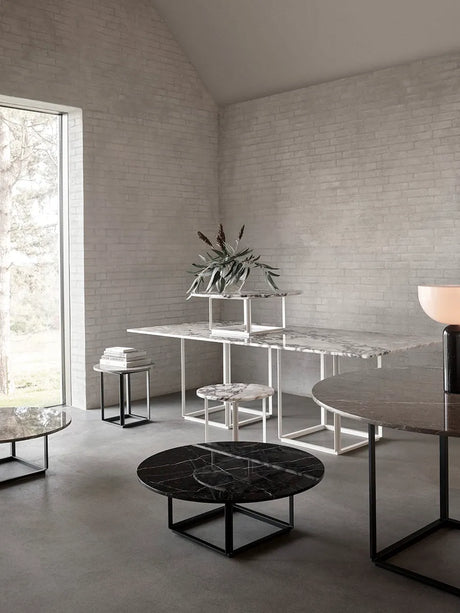 Florence sofabord Ø90, black marquina fra New Works - 3 - Jacobsen Plus