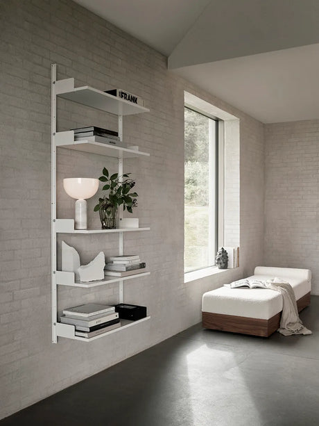 Wall shelf 1900 fra New Works - Hvid-hvid - Jacobsen Plus