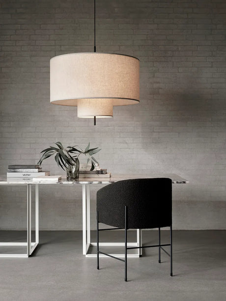Margin pendel Ø90 fra New Works - Beige Canvas - Jacobsen Plus