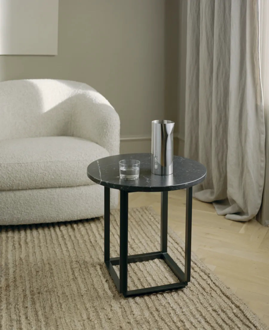 Florence sidebord Ø50, black marquina fra New Works - 3 - Jacobsen Plus