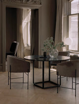 Florence spisebord Ø120, black marquina fra New Works - 2 - Jacobsen Plus