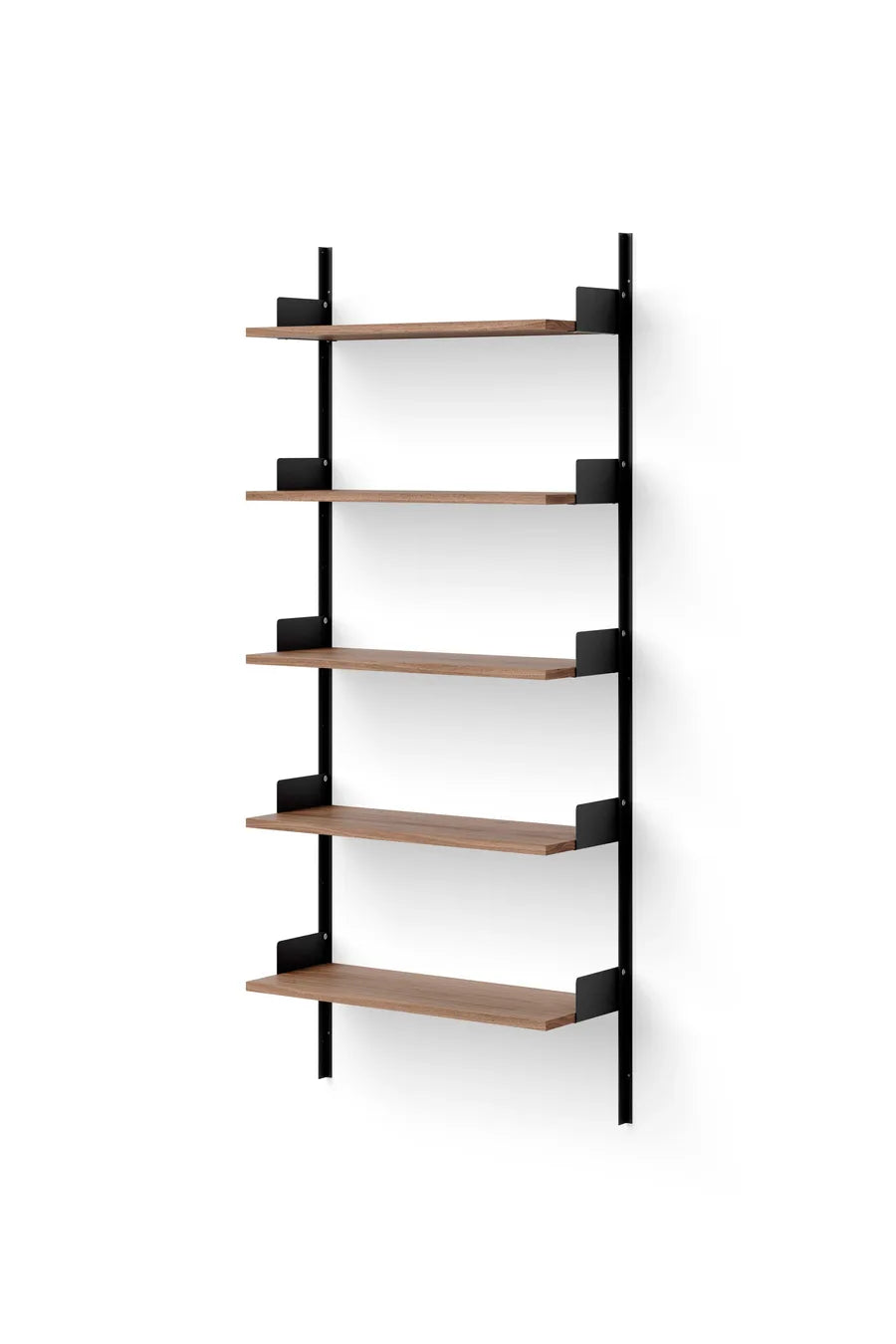 Wall shelf 1900 fra New Works - Valnød-sort - Jacobsen Plus