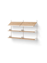 Office shelf fra New Works - Eg-hvid - Jacobsen Plus