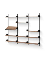 Display shelf fra New Works - Valnød-sort - Jacobsen Plus