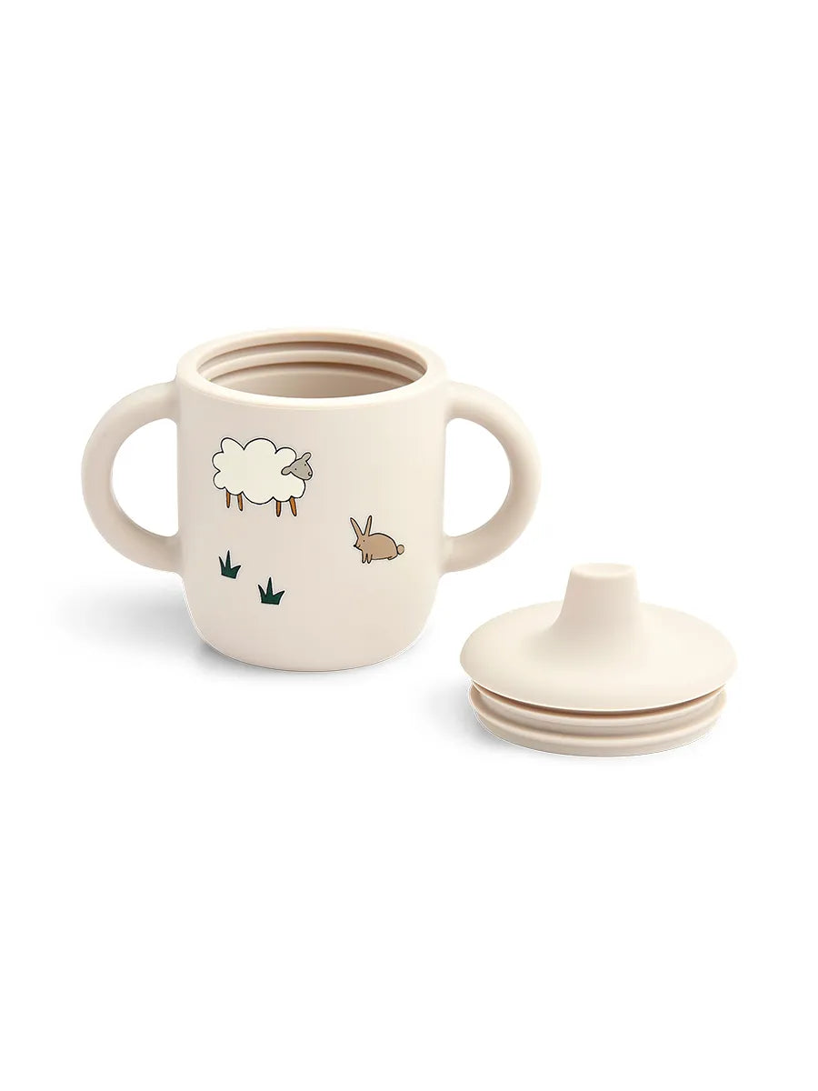 Neil Sippy Cup, Farm/Sandy fra Liewood - 3 - Jacobsen Plus