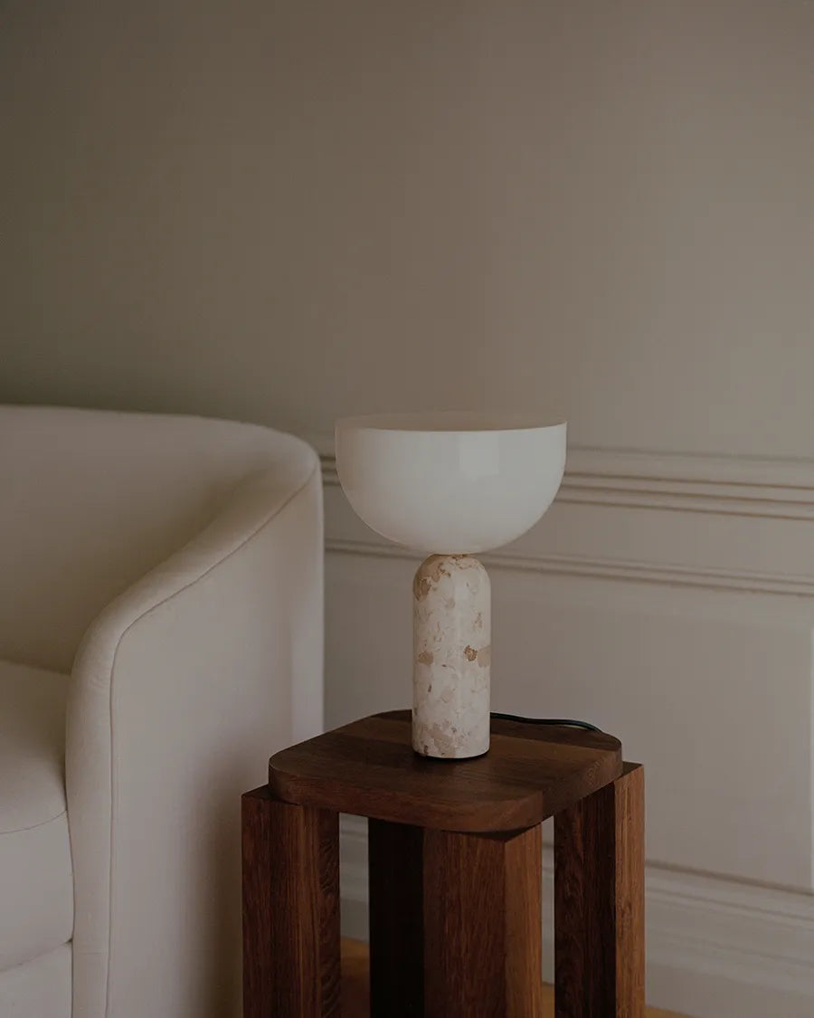 Kizu Bordlampe Small, Kunis Breccia Marble fra New Works - 5 - Jacobsen Plus
