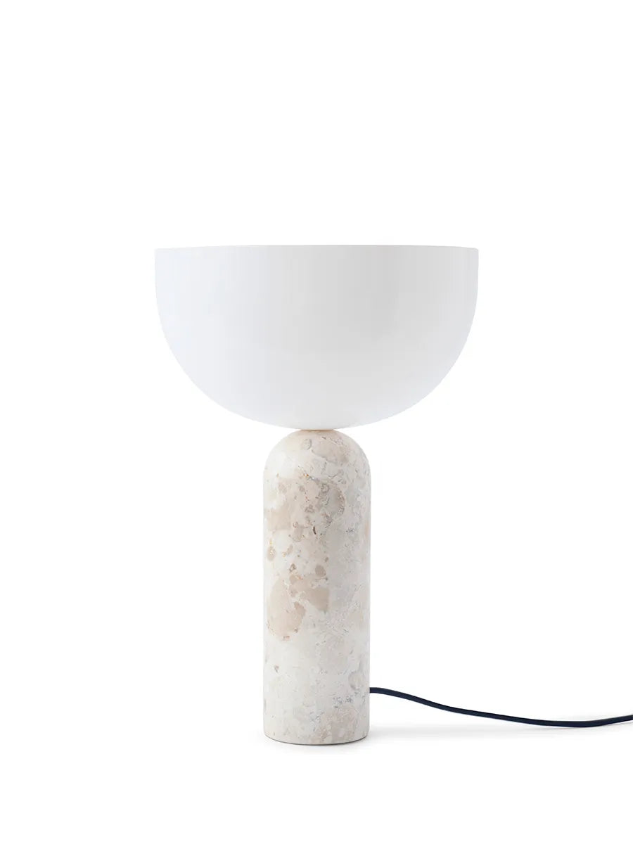 Kizu Bordlampe Large, Kunis Breccia Marble fra New Works