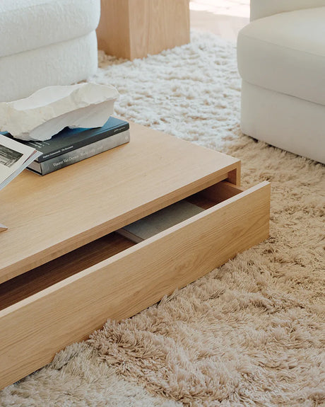 Mass Coffee Table Wide, oak fra New Works - 2 - Jacobsen Plus