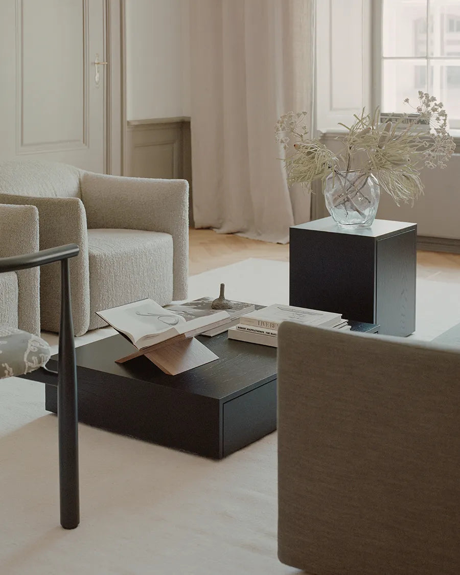 Mass Coffee Table Wide, black fra New Works - 3 - Jacobsen Plus