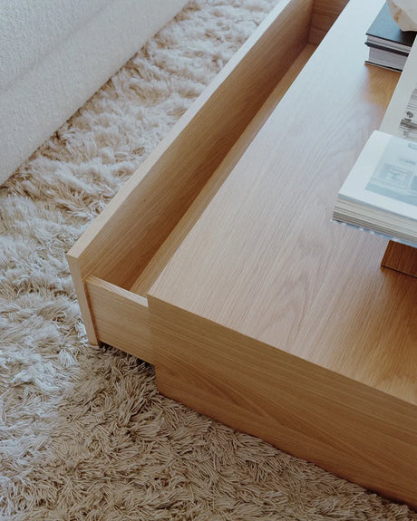 Mass Coffee Table High, oak fra New Works - 3 - Jacobsen Plus