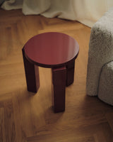 New Works Atlas Stool rund, lakeret - 3 - Jacobsen Plus