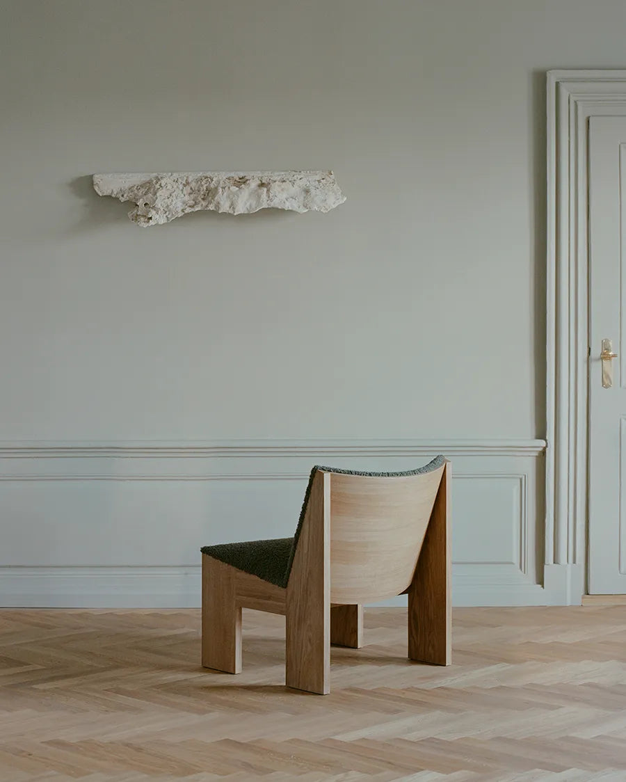 Tenon Lounge Chair, natural oak fra New Works