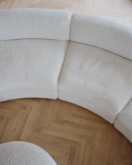 Coda sofa, configuration 7, Zink Drake fra New Works - 3 - Jacobsen Plus