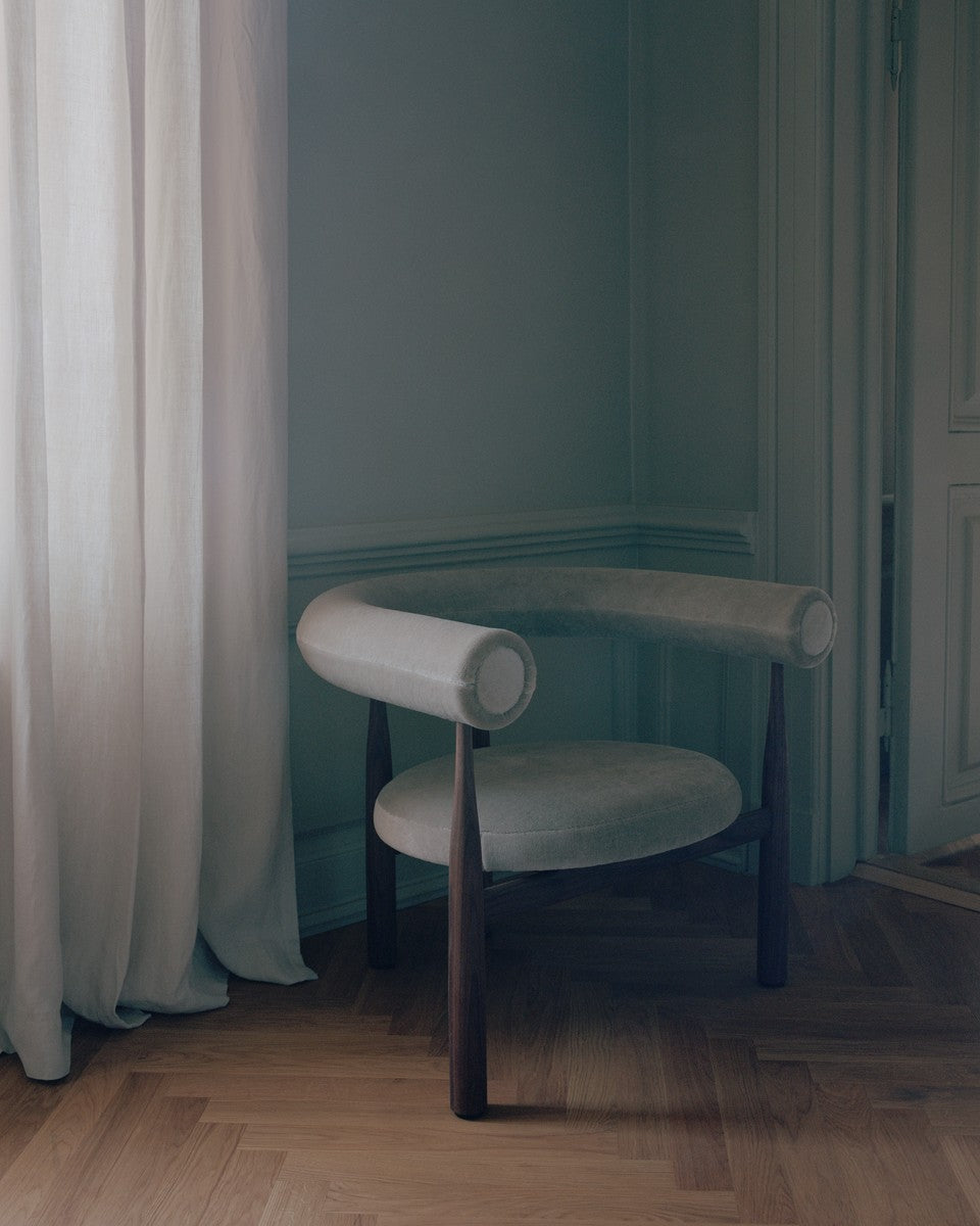 Bukowski Loungestol, valnød fra New Works